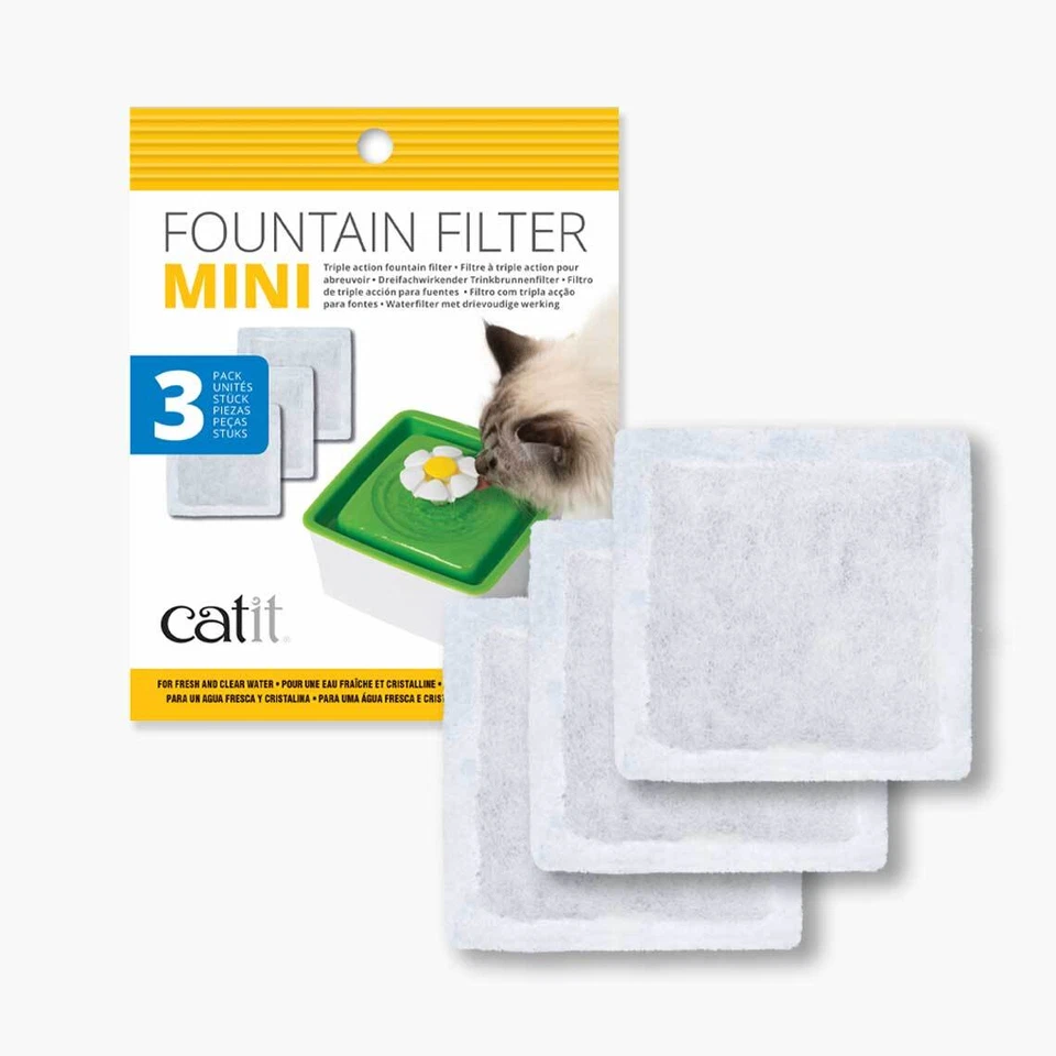 HAGEN DEUTSCHLAND GMBH & CO. Catit Filter für den Mini-Trinkbrunnen 3 Stück