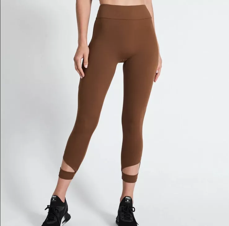 Devon Windsor Elsie High Waisted Cropped Workout Leggings Size XS