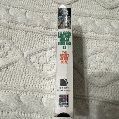 Teenage Mutant Ninja Turtles 2 - The Secret of the Ooze (VHS, 1991) Tested - Picture 2 of 8