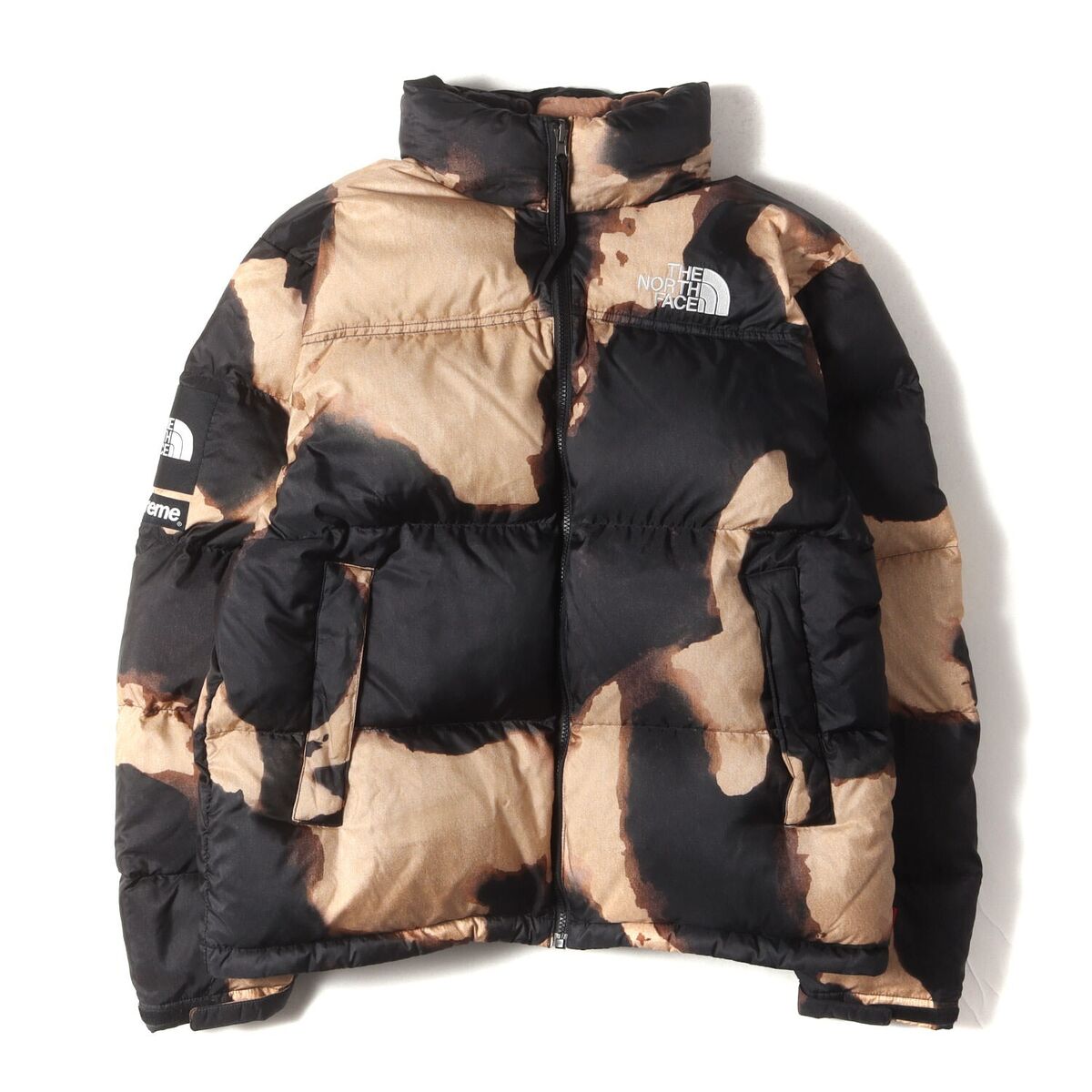 Supreme 21AW THE NORTH FACE Bleached Denim Print Nupsi Down Supreme 21AW THE NORTH FACE Bleached Denim Print Nupsi Down