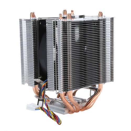 PC CPU Fan Cooler 4 Heat Pipe Backplane For LGA 2011 1366 1150 1151 1155 1156 - Afbeelding 3 van 12