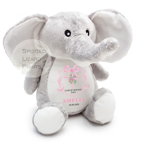 Personalised Christening Teddy - Christening Gift Personalised Christening Gift - Picture 2 of 9