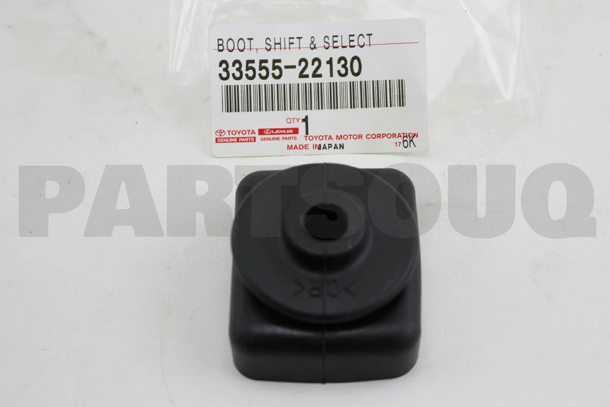 3355522130 Genuine Toyota BOOT, SHIFT & SELECT LEVER 33555-22130 