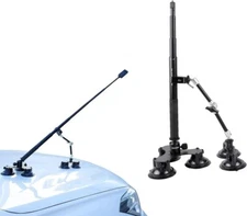 Suction Car Mount Kit for Insta360 X5/X4, X3,GO 3, 4 in1 Suction Cups with 11...