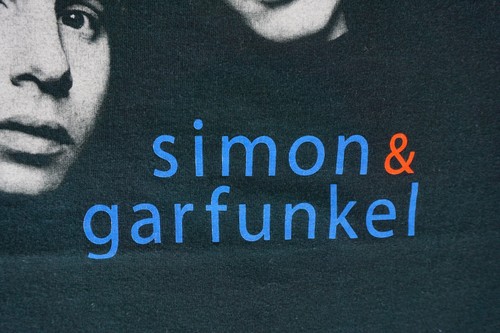 Vintage 2003 Simon & Garfunkel Old Friends tour shirt tagged XL folk rock duo - Picture 10 of 19
