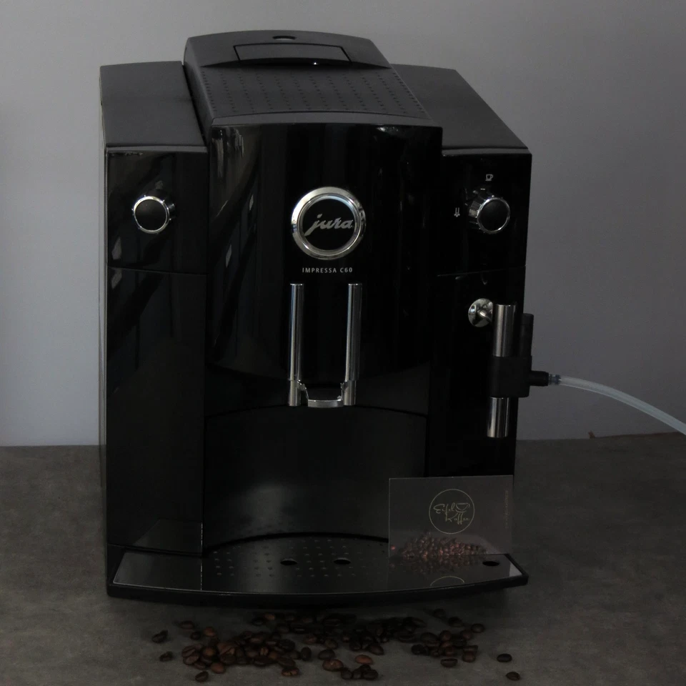 ~ Jura IMPRESSA C60 C5 in Piano Black Kaffeevollautomat mit Feinschaumdüse  ~ - Bild 2 von 3