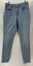 Universal Thread Skinny Jeans Women  s 10 30R High Rise Trendy Comfort 90s Chic