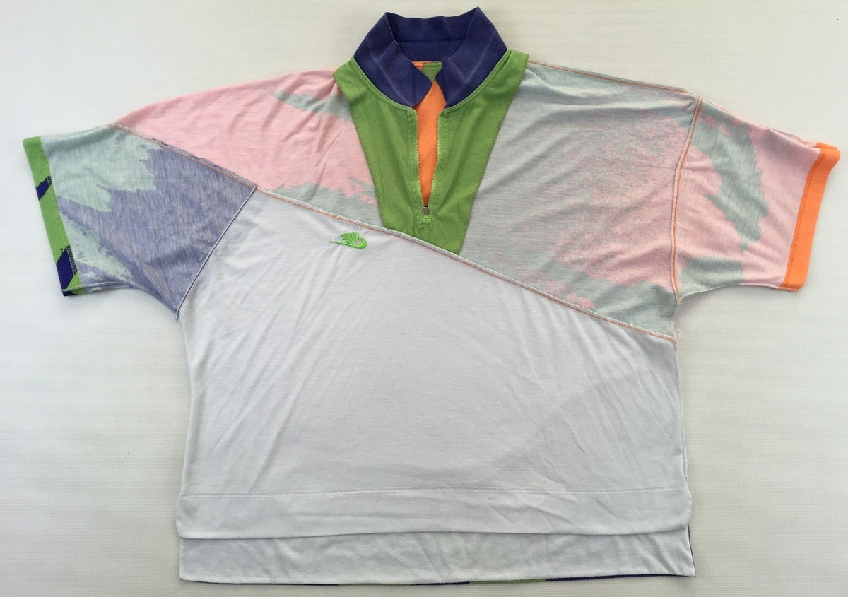 Nike Challenge Court 1990s Andre Agassi tennis polo shirt