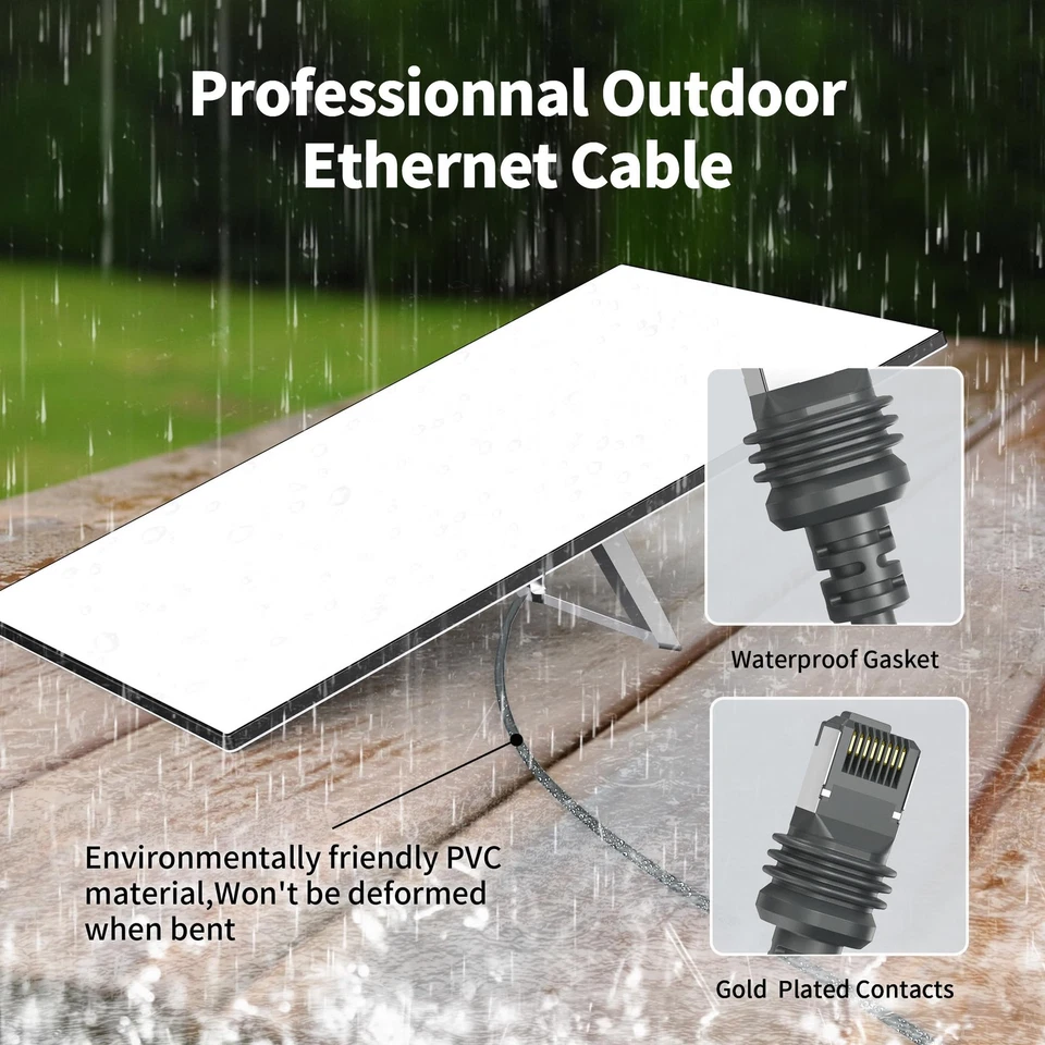 100 英尺/30 米 Starlink 第 3 代电缆适用于 Starlink 标准第 3 代,替换件... — 第 4/4 张图片