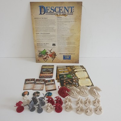 Descent Journeys in Dark 2nd Ed: Bonds of the Wild Erweiterung - Komplett ohne Box
