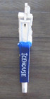 ICEHOUSE PLANK ROAD BREWERY Ice house beer tap handle Blue White Resin Plastic — photo 4