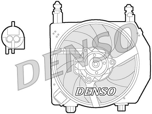 Denso LüFter, MotorküHlung FüR Ford-image