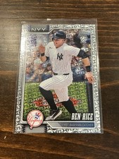Ben Rice 2026 Topps Series 1 #133 Spring Training Foil New York Yankees