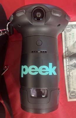 Aleta S2C Peek 360 camera pano cam virtual tours panoramic 5 lens & case READ