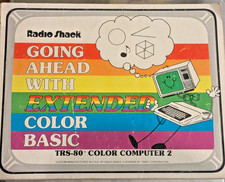 Going Ahead with Extended Color BASIC TRS-80 Color Computer Book Radio Shack
