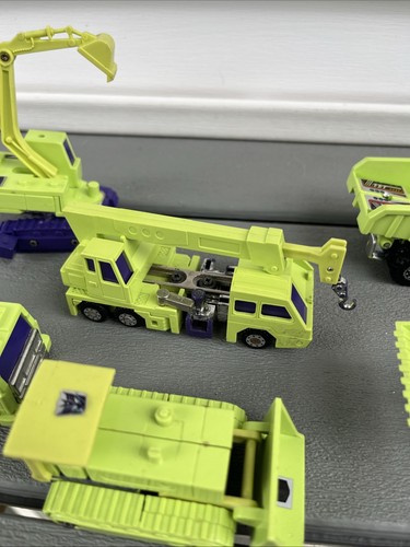 Vintage G1 Transformers Devastator Constructicons Figure Parts 1980's - Picture 5 of 19