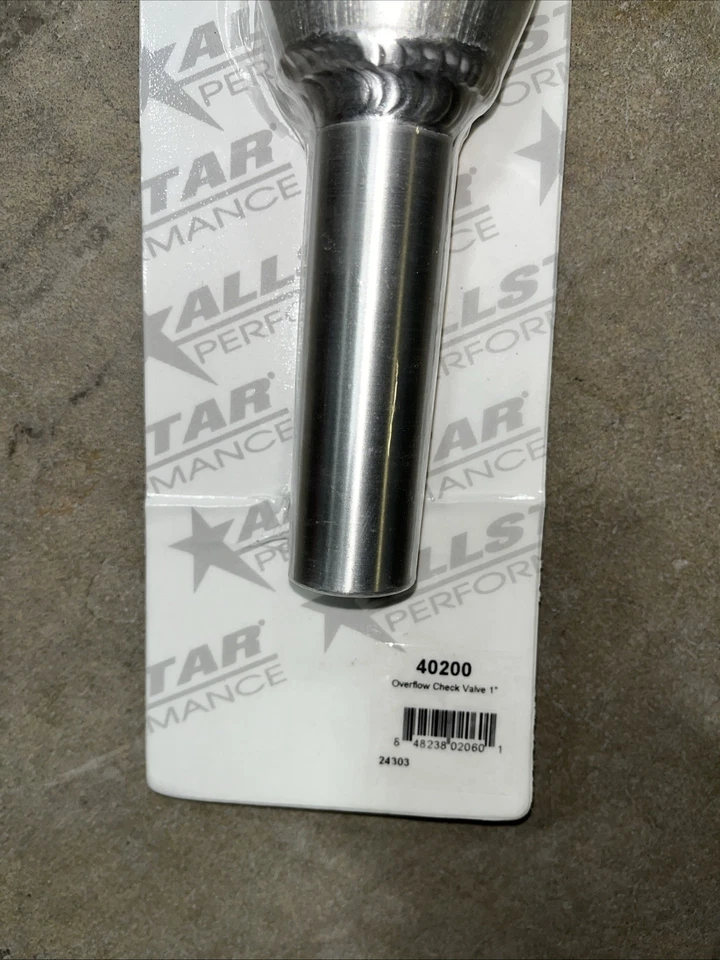 Allstar Performance ALL40200 Overflow Check Valve - Flapper - 9-3/4 in Long -1 - Image 2 of 3