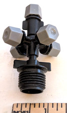 Plastic misting spray nozzle 3/4"