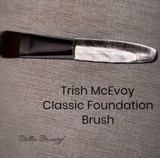 Trish McEvoy Classic Foundation Brush  -Crafted with Ultra-Dense Bristles  -NEW~