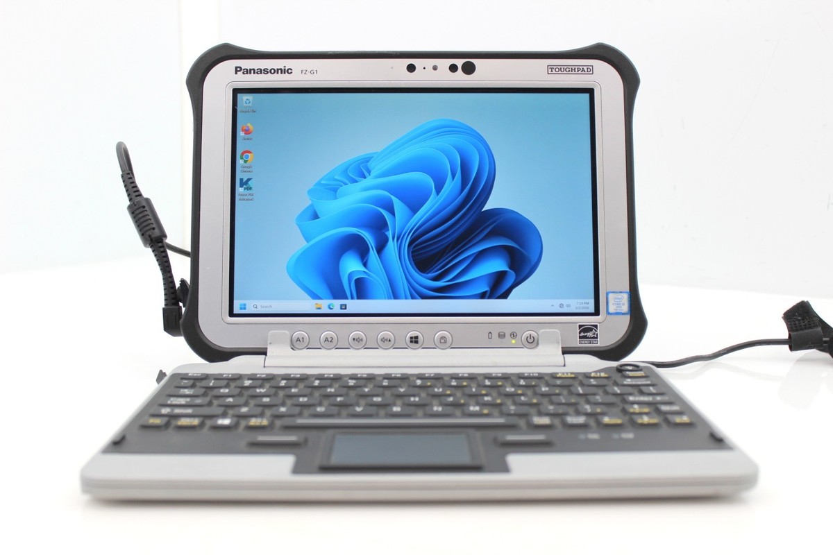 Panasonic Toughpad FZ-G1 Core i5vPro 7th Gen Windows 11Pro With