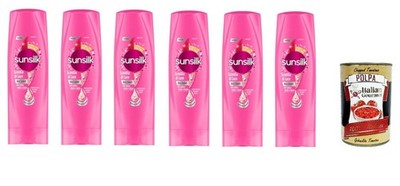 6x Sunsilk Balsamo Scintille Di Luce Balm Sparkles of Light 200ml
