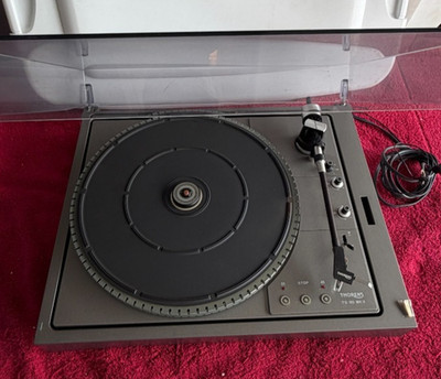 Thorens TD 105 MK II Belt Drive Turntable Ortofon LM 10 Cartridge Germany