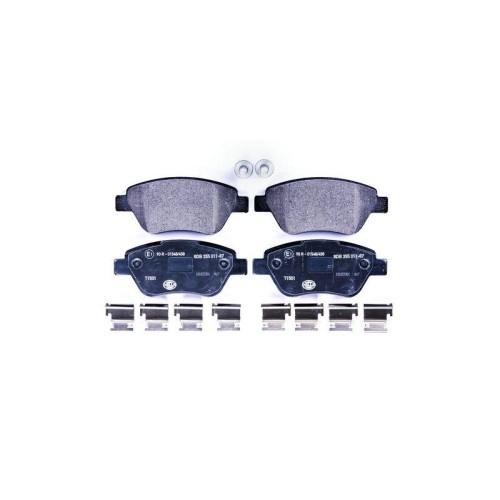 Plaquettes de frein Hella 8DB 355 011-871 pour Alfa Romeo Giulietta en céramique arrière