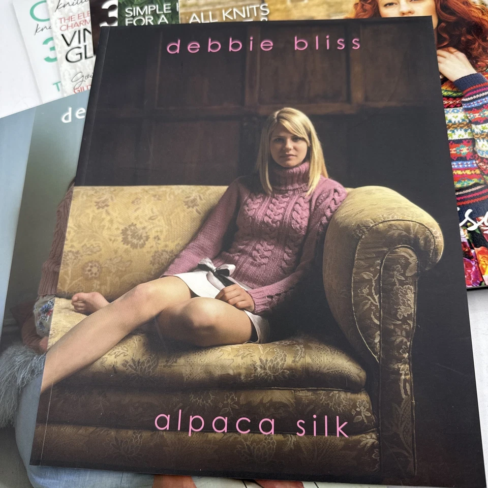 Debbie Bliss Knitting Magazines & Books Color Photographs Lot of 9 - Image 4 of 4