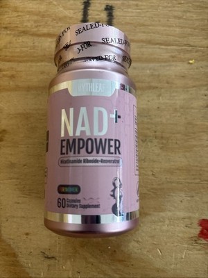 NAD+ Supplement for Women Energy Cellular Health Anti-Aging 60 Capsules Exp 2027
