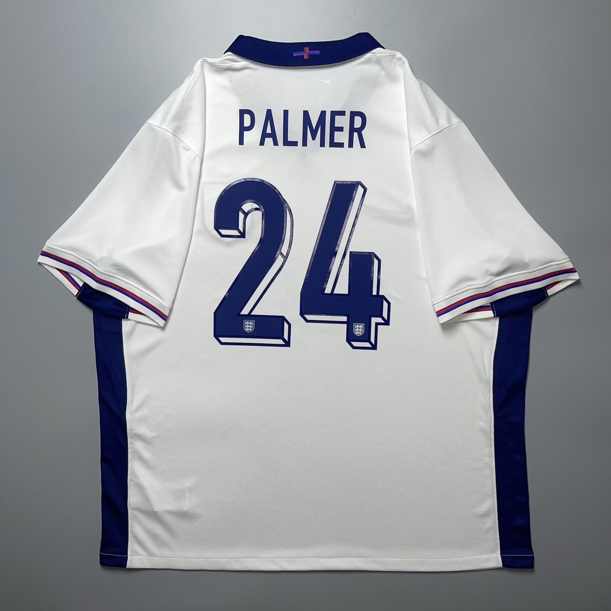 イングランドユニフォーム Nike サッカーウェア PALMER 24 Mサイズ ENGLAND NIKE 2024 EURO FOOTBALL HOME JERSEY #24 PALMER SIZE “XXL