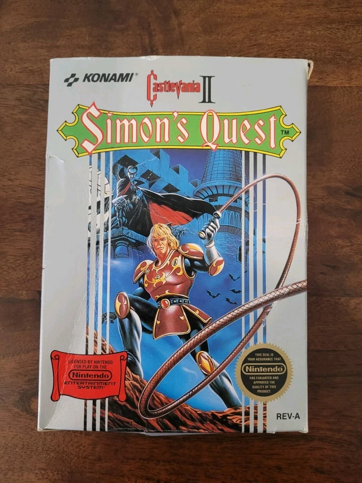 Castlevania II: Simon's Quest Nintendo Entertainment System NES 1988 CIB Works - Image 4 of 4