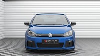 Maxton Design Frontlippe V.2 Passend FüR VW Golf R Mk6 Schwarz Hochglanz