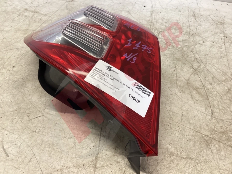 HONDA JAZZ I-VTEC 2009-2014 ES REAR TAIL LIGHT LEFT PASSENGERS N/S SIDE - Image 2 of 4