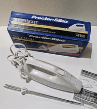 VTG Proctor Silex Slice Right Electric Kni Original Box Instructions/C/33