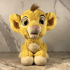 DISNEY PARKS THE LION KING SOFT SIMBA CUB STUFFED PLUSH ANIMAL