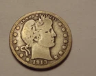 1913 BARBER QUARTER.   VERY GOOD CONDITION.