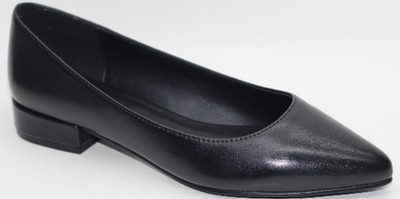 NEU! Original COX Ballerina Nappaleder Fb. Schwarz Größe. 37