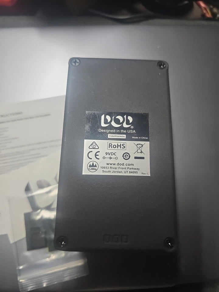 Pedal de pelusa analógico DOD Carcosa y Rok-lok Foto 3 de 4