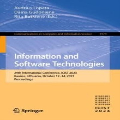 Information and Software Technologies 29th International Conferen