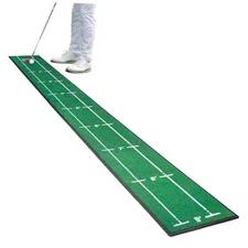 Golf Putting Mat Indoor & Outdoor Professional Practice Putting Green Mat with 