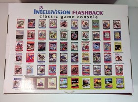 Intellivision Flashback Game Console 60 Games Collector's Edition Open Box 