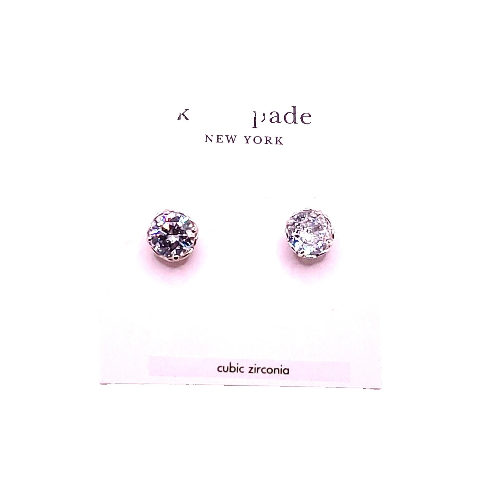 kate spade new york Cubic Zirconia Silver Plated Fashion Jewelry