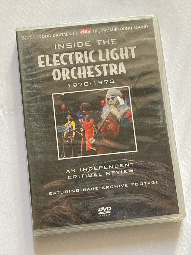 INSIDE THE ELECTRIC LIGHT ORCHESTRA 1970-1973 RARE DVD OUT OF PRINT - NEW SEALED