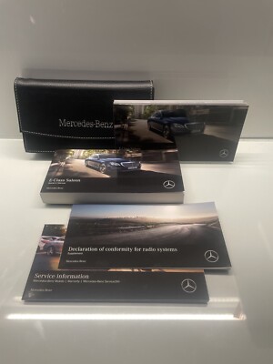 Mercedes E Klasse Limousine W213 Owners Pack / Handbuch / Manual 2016~2020 (2018)