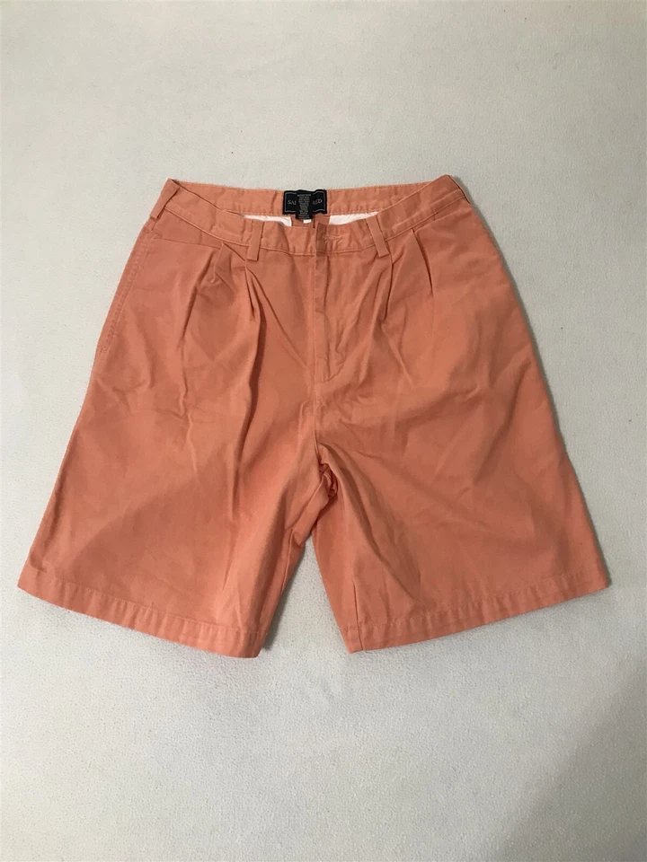 *LOTE DE 2* Shorts plissados 100% algodão salmão magenta 32 x 9" alforje 32 x 9" - Imagem 2 de 4