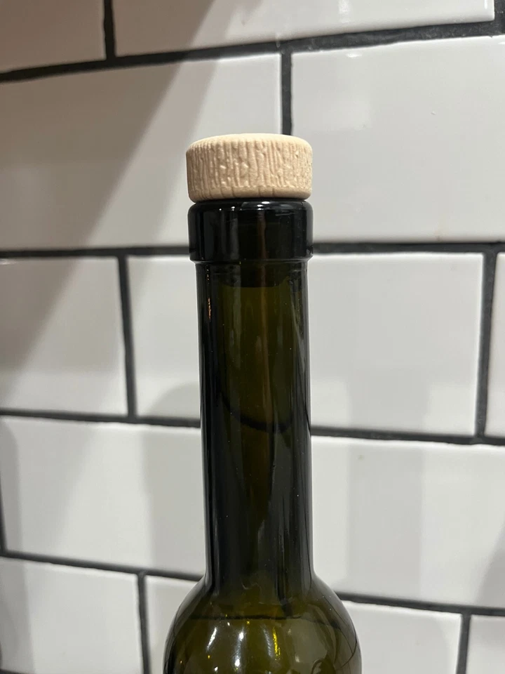 100 Tapi Beige Madera Sintética Grano Monobloque 29x13mm Superior, 19.5mm Ancho Vástago Foto 2 de 4