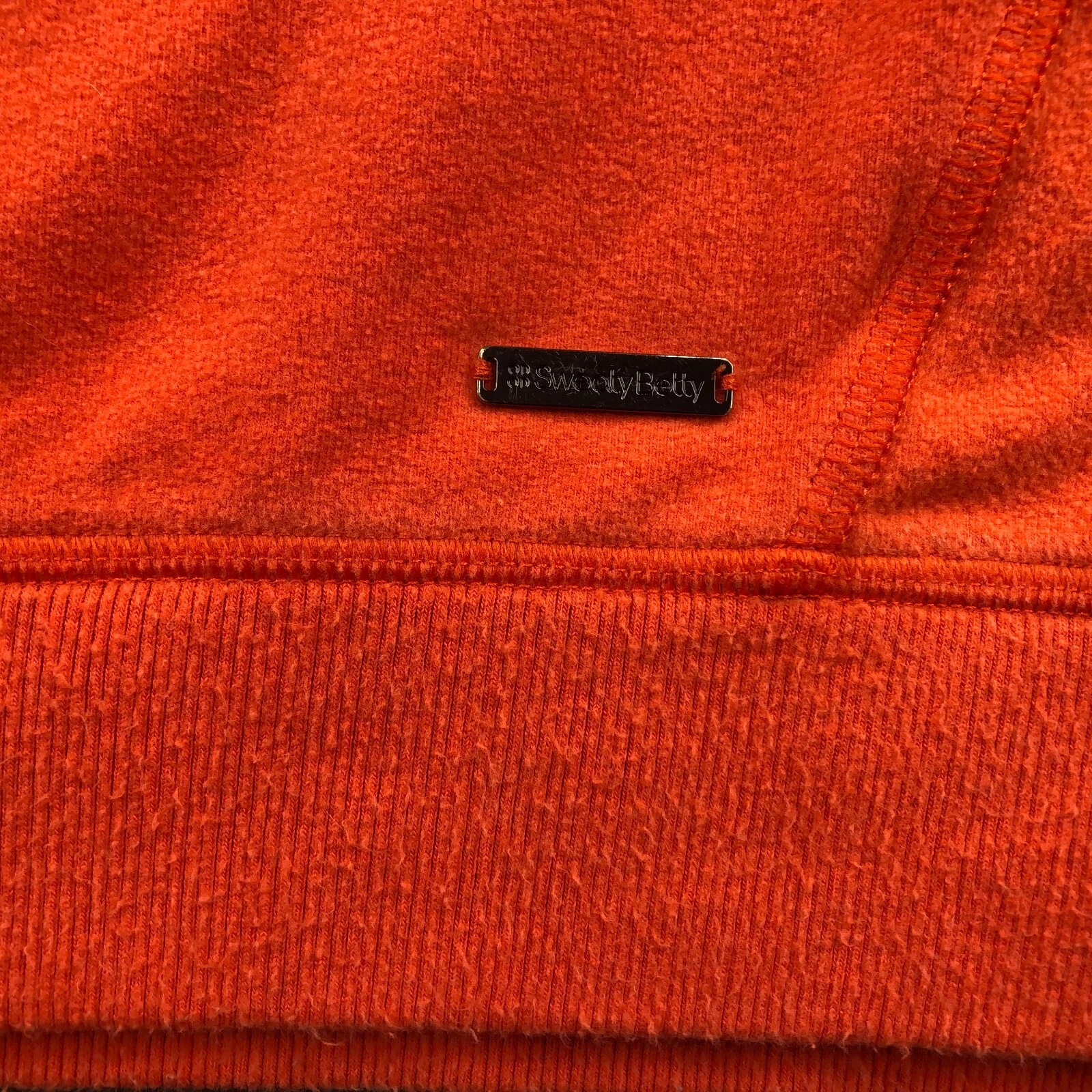 sweaty-betty pullover crew neck preppy gym sweatshirt