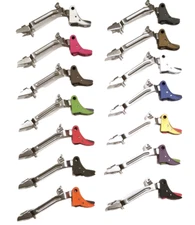 For Glock 43 43X 48 Curved Faced Polymer Trigger With Bar  Cerakote Choose Color