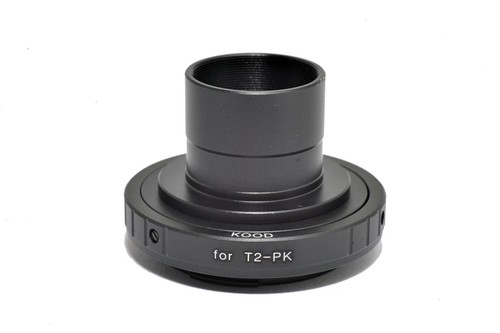 1.25 inch Telescope Adapter Mount & Pentax K T2 adapter 1.25" to t2 - Picture 2 of 5