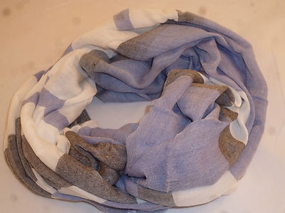 Loopschal,Loop,Schal,Viscose,für Damen und Herren,Streifenschal,Rundschal,Unisex